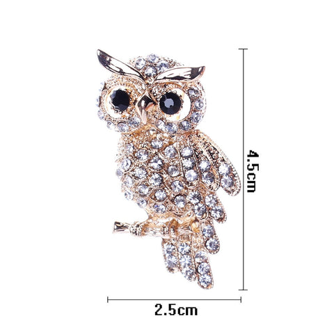 Fashion Delicate Owl Brooches