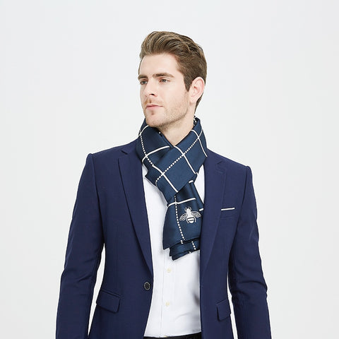 Men's Business Silk Scarf High Quality