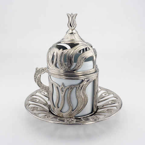Turkish Coffe Copper Mug Espresso Set