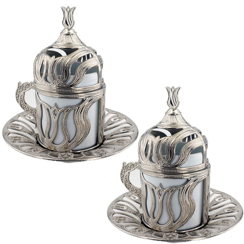 Turkish Coffe Copper Mug Espresso Set
