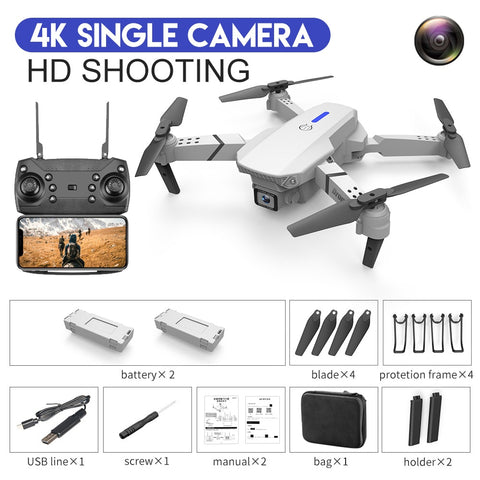 Drone With Wide Angle HD 4K Dual Camera
