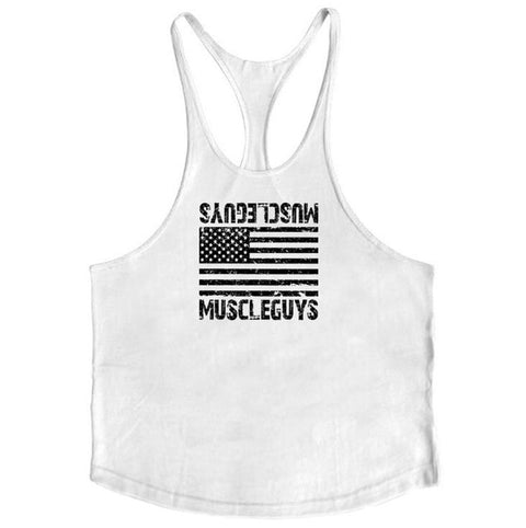 Bodybuilding stringer tank top