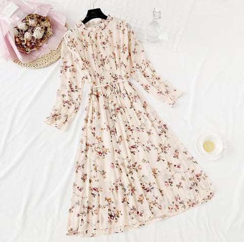 Elegant Polka Dot Women Dress