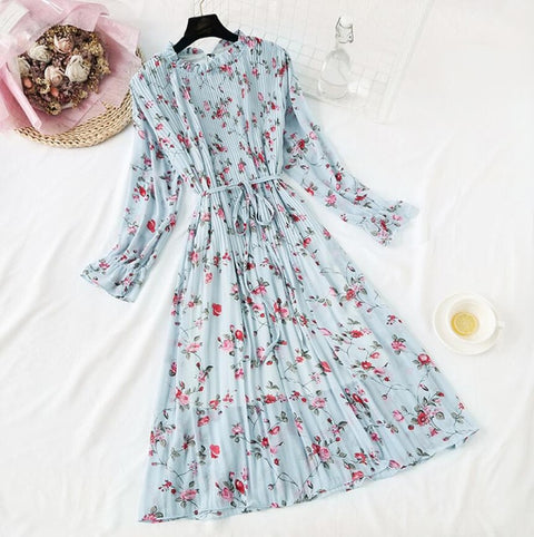 Elegant Polka Dot Women Dress