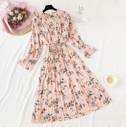 Elegant Polka Dot Women Dress