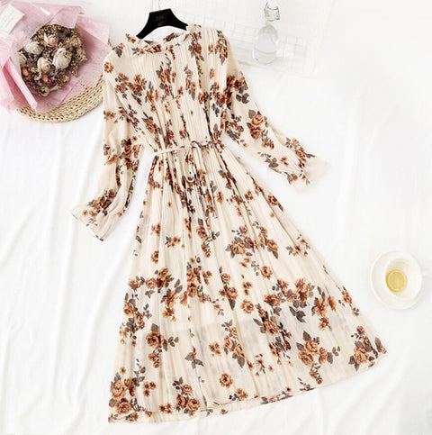 Elegant Polka Dot Women Dress
