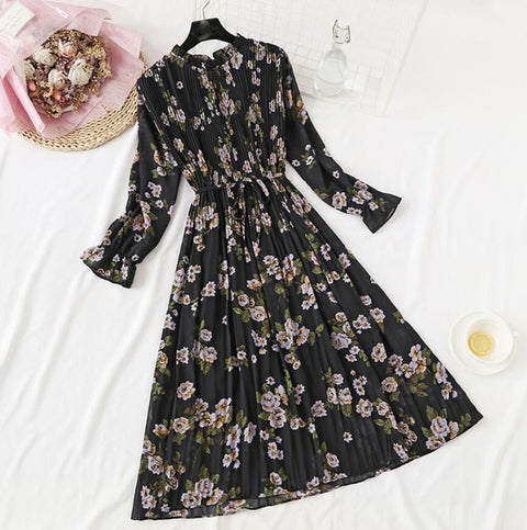 Elegant Polka Dot Women Dress