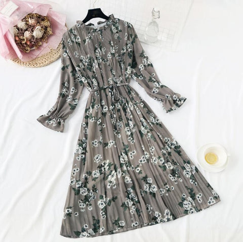 Elegant Polka Dot Women Dress