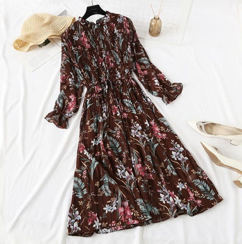 Elegant Polka Dot Women Dress