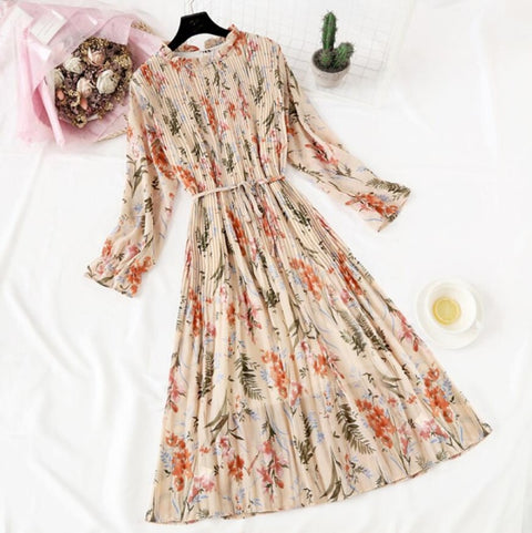 Elegant Polka Dot Women Dress