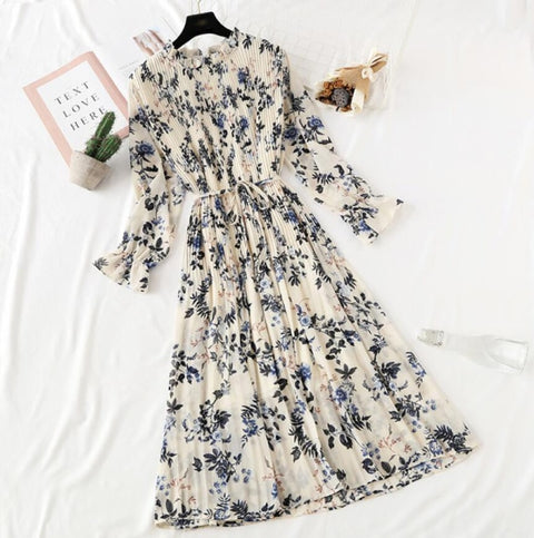 Elegant Polka Dot Women Dress