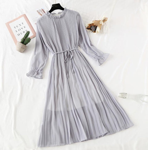 Elegant Polka Dot Women Dress