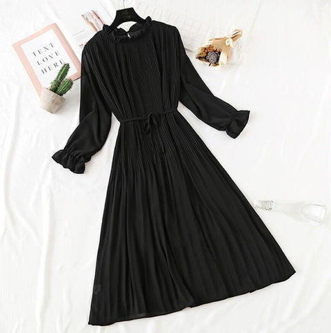 Elegant Polka Dot Women Dress