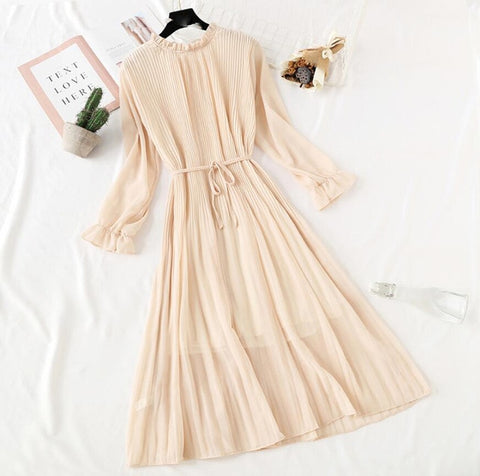 Elegant Polka Dot Women Dress