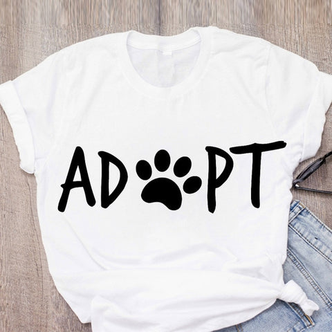 Women Floral Pet Short Sleeve
