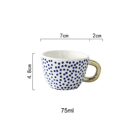 Creative Geometric Ceramic Mugs