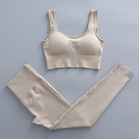 High Waist Leggings Sport Sports Suits