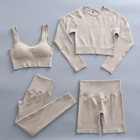 High Waist Leggings Sport Sports Suits